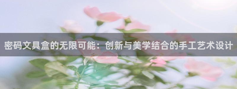彩名堂幸运飞船计划：密码文具盒的无限可能