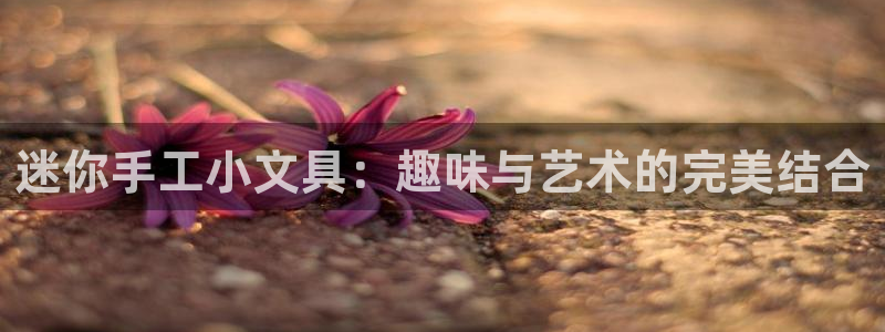 彩名堂预测官网：迷你手工小文具：趣味与艺