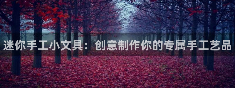 彩名堂安卓客户端官网下载：迷你手工小文具